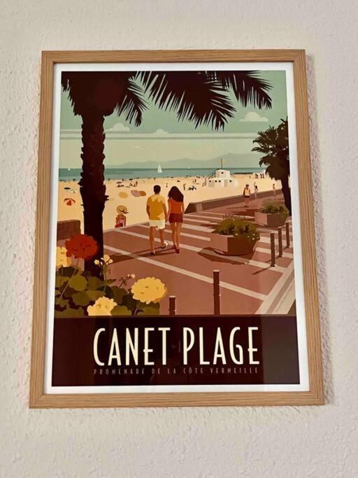 Studio Cote Plage Tout Equipe Vue Sur Le Canigou Canet-en-Roussillon Exteriér fotografie